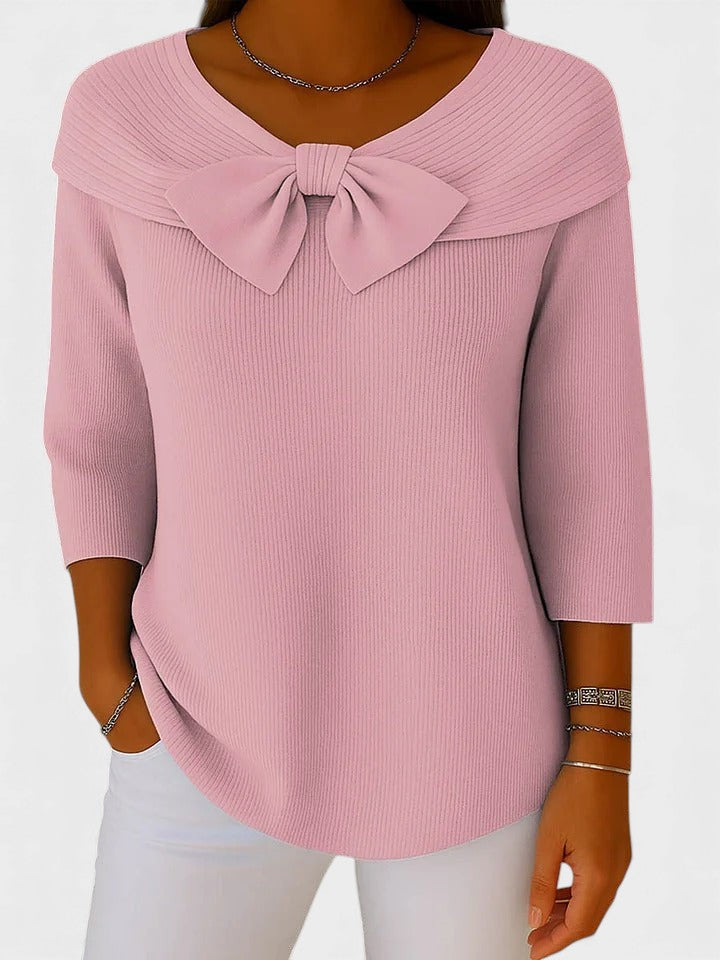 Ivy Manhattan | Cat Bow Sweater