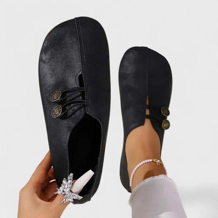 Lidia - Orthopedic loafers with artisanal design