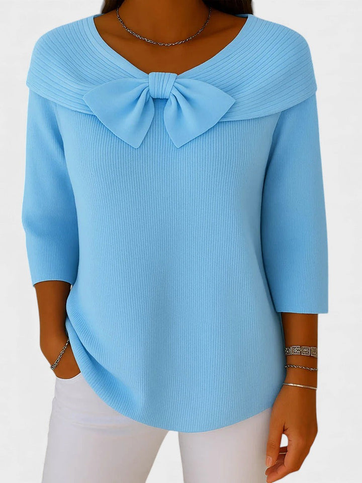 Ivy Manhattan | Cat Bow Sweater