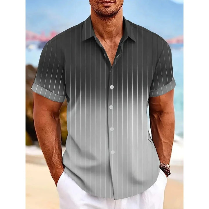 Ivy Manhattan | Short Sleeve Gradient Pattern