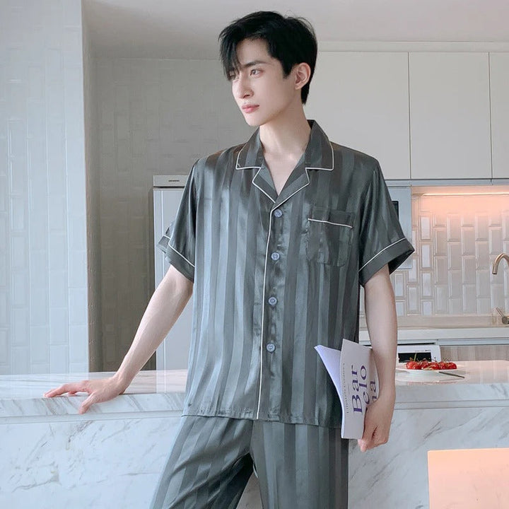 Ivy Manhattan | Striped Pattern Pajama Set