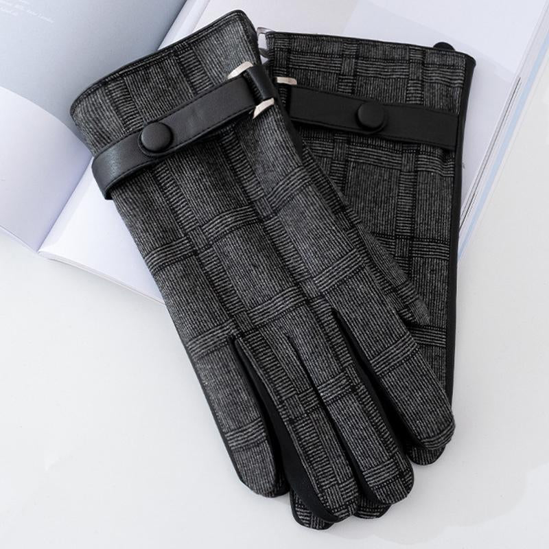 Ivy Manhattan | Patterned Touchscreen Gloves Ideal