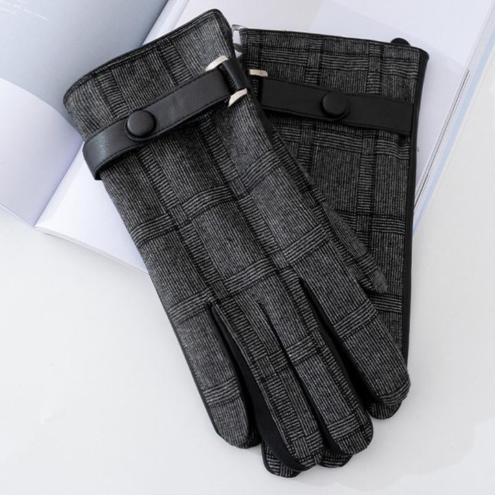 Ivy Manhattan | Patterned Touchscreen Gloves Ideal