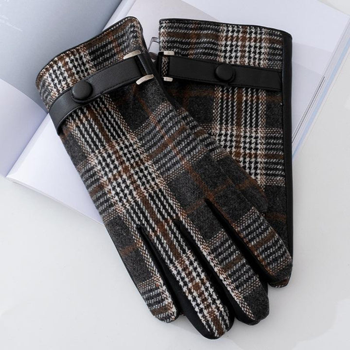 Ivy Manhattan | Patterned Touchscreen Gloves Ideal