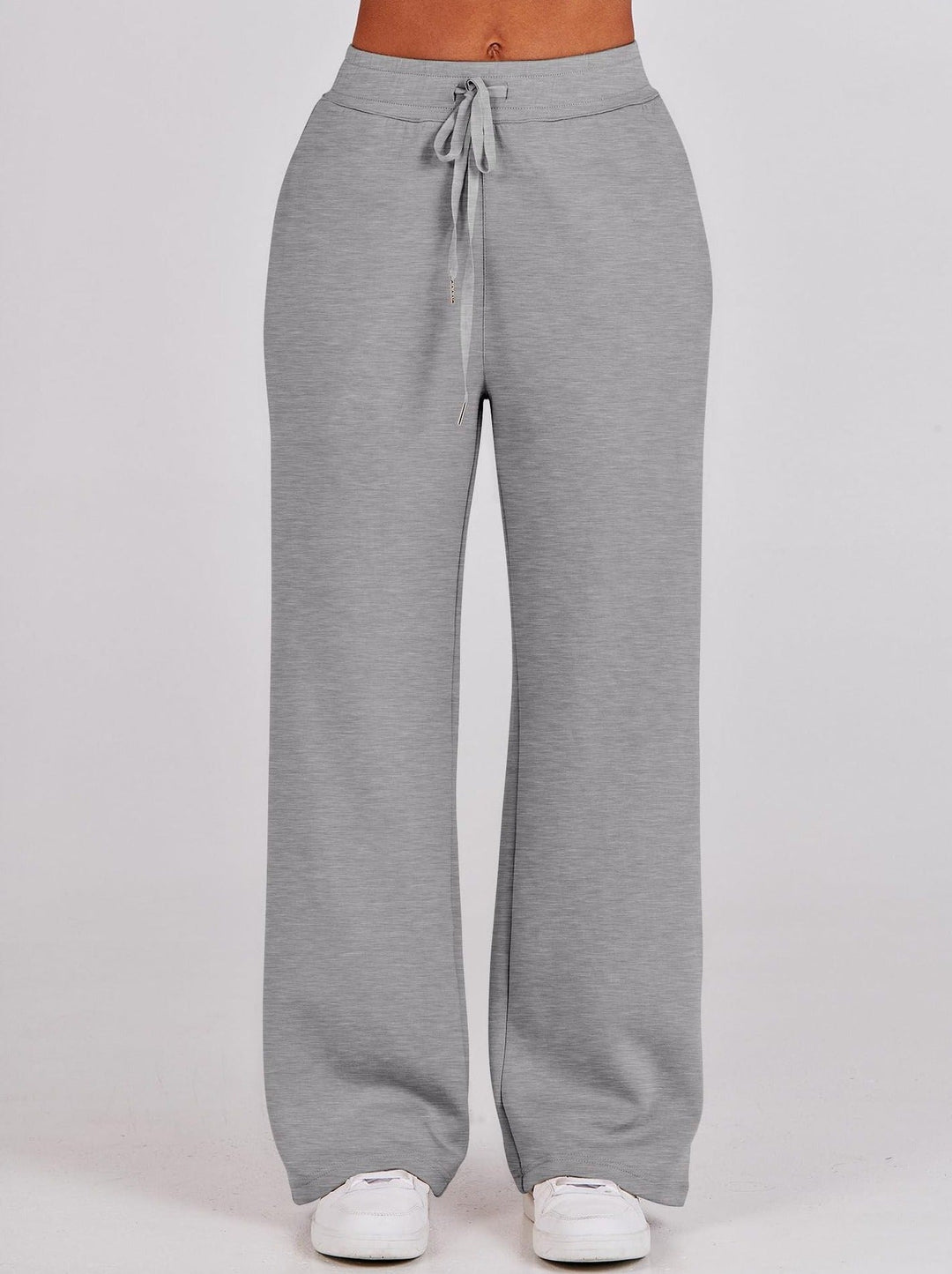 Sigfrid | Women's Pullover Top Sweat Set with Wide Leg Pants