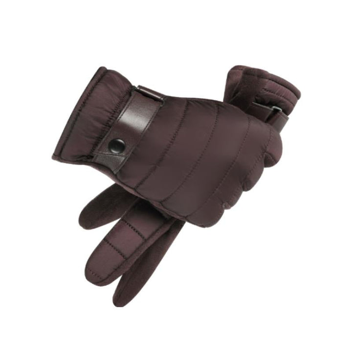Insulated Winter Gloves with Adjustable Wrist Strap for Adults | Ideal for Fall and Winter