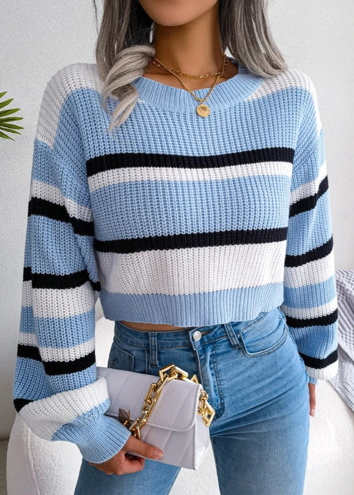 Ivy Manhattan | Cropped Striped