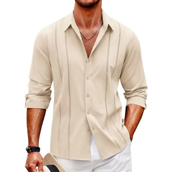 Ivy Manhattan | Long Sleeve Solid Shirt
