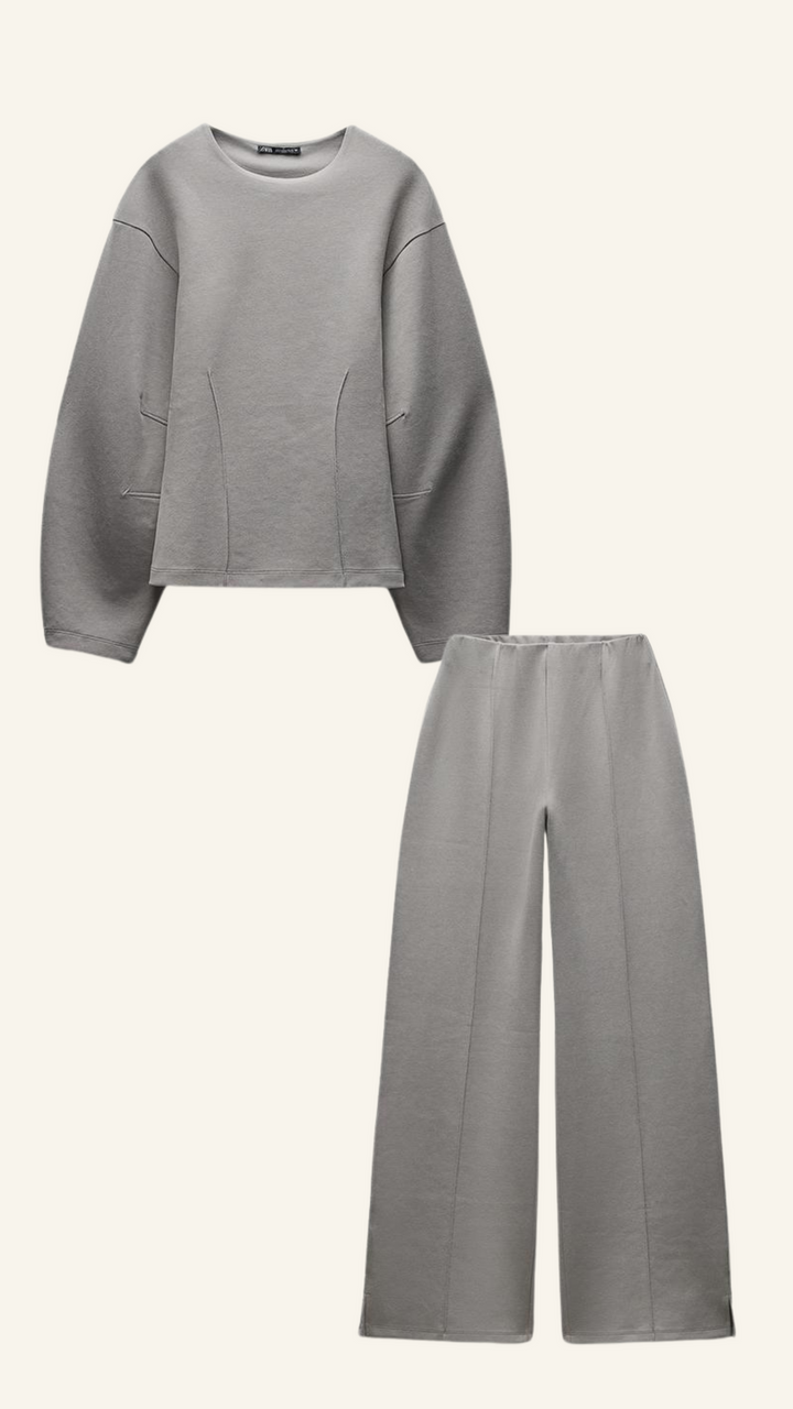 Margrethe | Women's Wide Leg Two-Piece Set
