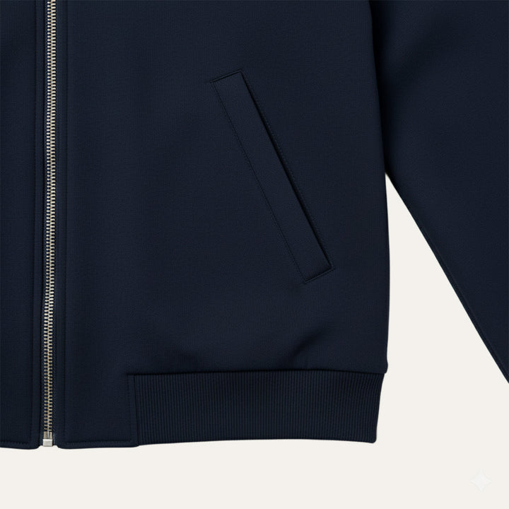 Coordinated Set with Zip Jacket and Pants for Men | Ideal for Casual Outings