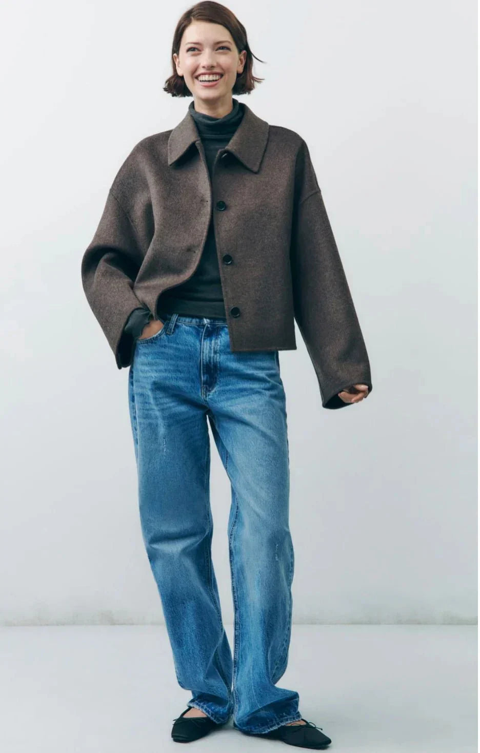 Roselyn | Elegant Mid-Season Jacket for Women