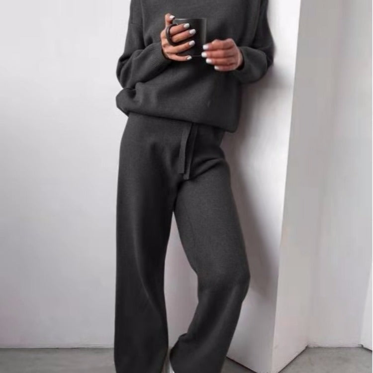 Petra | Women's Wide Leg Turtleneck Two-Piece Set