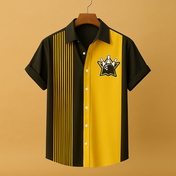Ivy Manhattan | Bowling Print Polo Classic