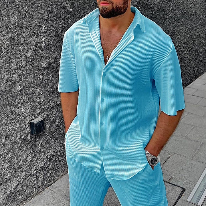 Ivy Manhattan | s Ribbed Polo Set