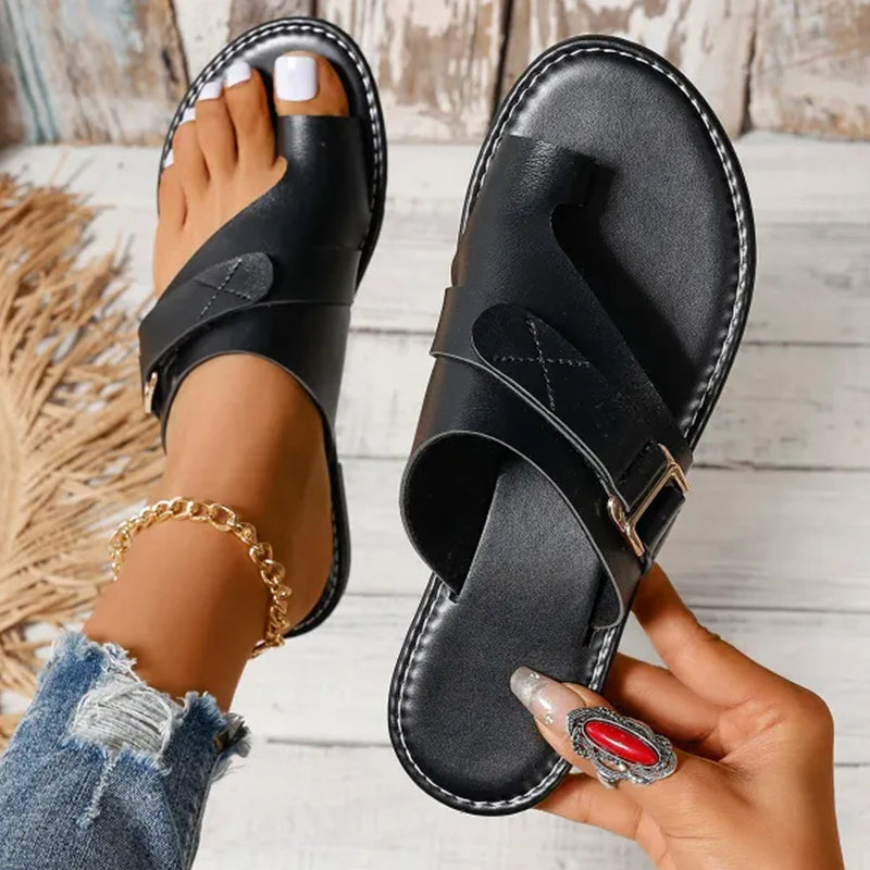 Women's Orthopedic Sandals - Luxury Leather Comfort Support