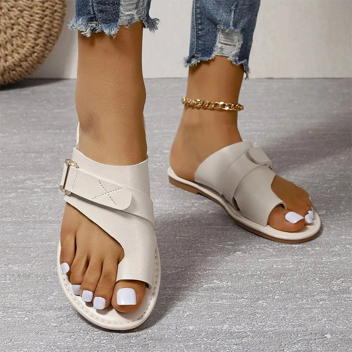 Women's Orthopedic Sandals - Luxury Leather Comfort Support