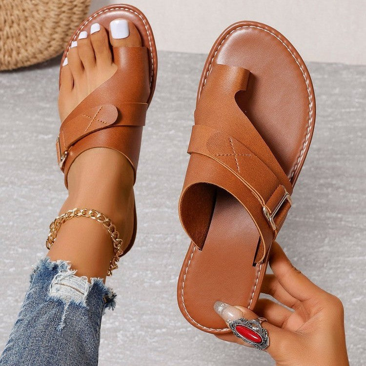 Women's Orthopedic Sandals - Luxury Leather Comfort Support