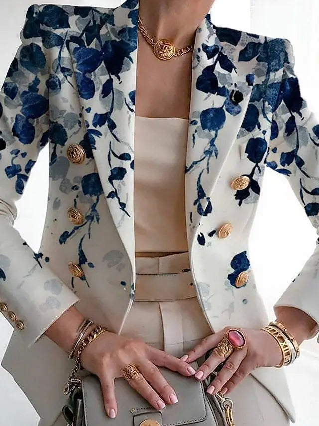 Tiffany | Women's Long Sleeve Floral Blazer