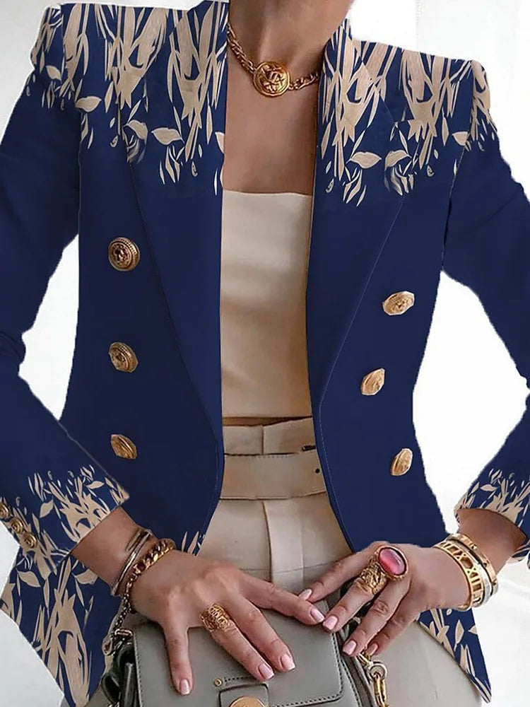 Tiffany | Women's Long Sleeve Floral Blazer