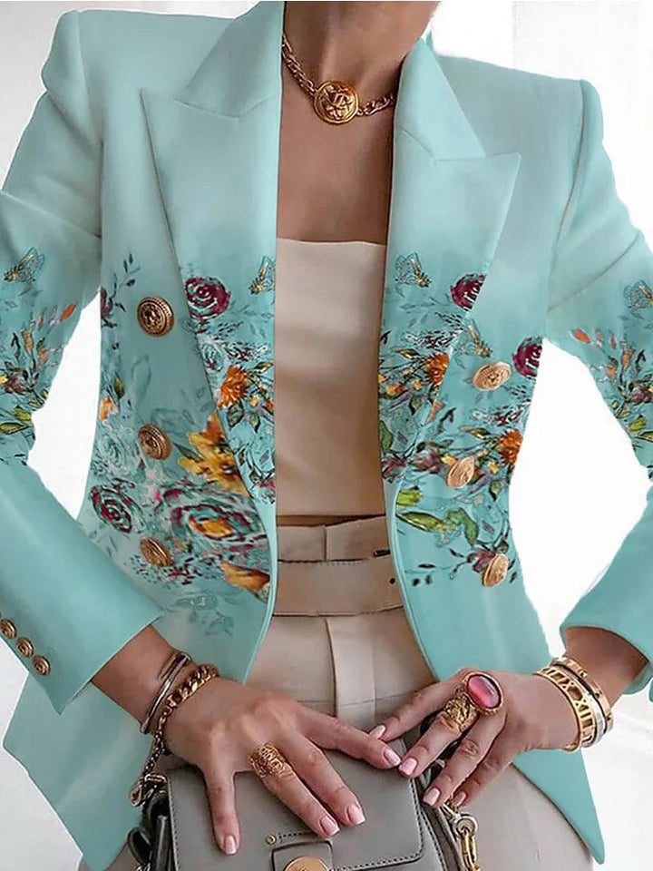 Tiffany | Women's Long Sleeve Floral Blazer
