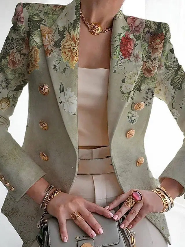 Tiffany | Women's Long Sleeve Floral Blazer