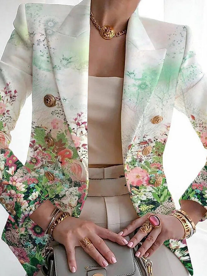 Tiffany | Women's Long Sleeve Floral Blazer