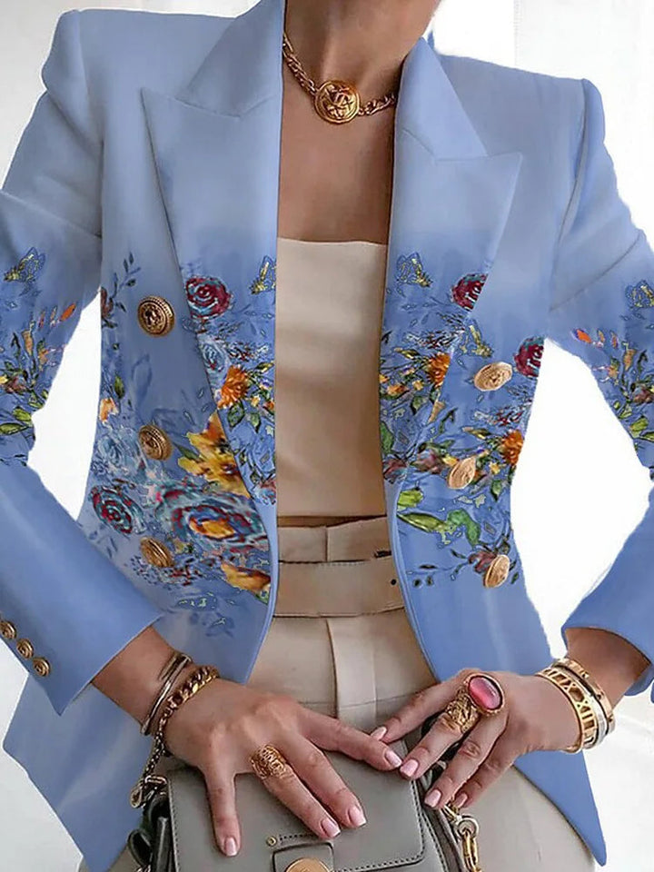 Tiffany | Women's Long Sleeve Floral Blazer