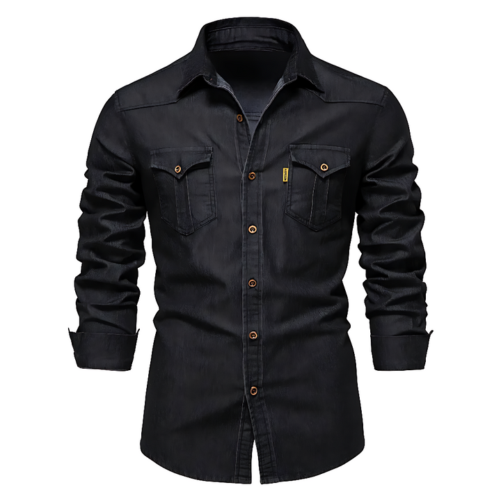 Ivy Manhattan | SLIM DENIM SHIRT
