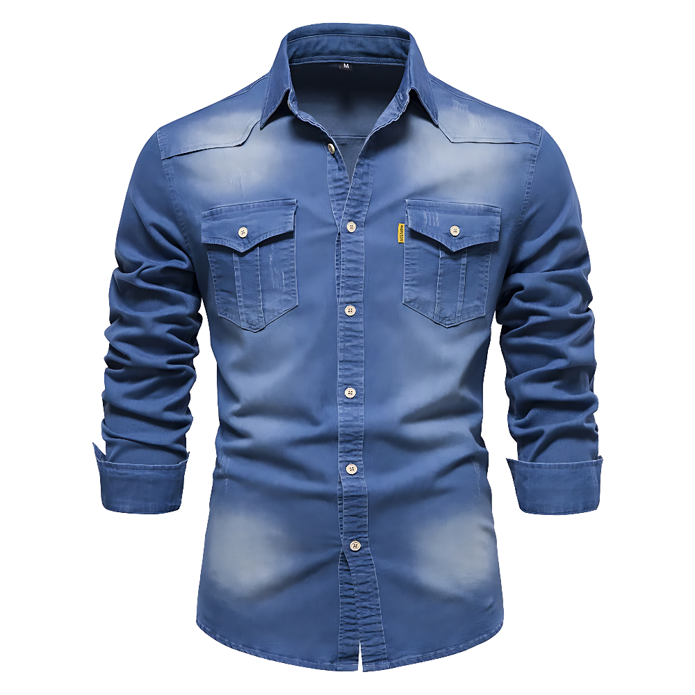 Ivy Manhattan | SLIM DENIM SHIRT